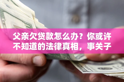 武汉父亲欠贷款怎么办？你或许不知道的法律真相，事关子女未来