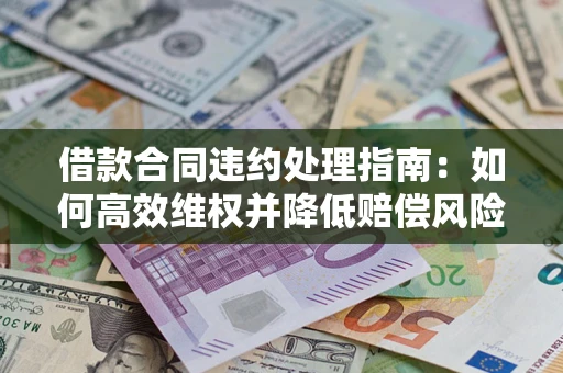 武汉借款合同违约处理指南:如何高效维权并降低赔偿风险? 武汉借款合同违约处理指南:如何高效维权并降低赔偿风险?