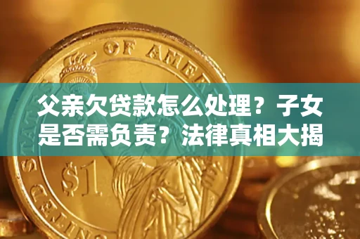 武汉父亲欠贷款怎么处理?子女是否需负责?法律真相大揭秘 武汉父亲欠贷款怎么处理?子女是否需负责?法律真相大揭秘