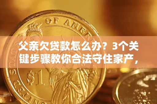 武汉父亲欠贷款怎么办？3个关键步骤教你合法守住家产，别再傻傻替还了！