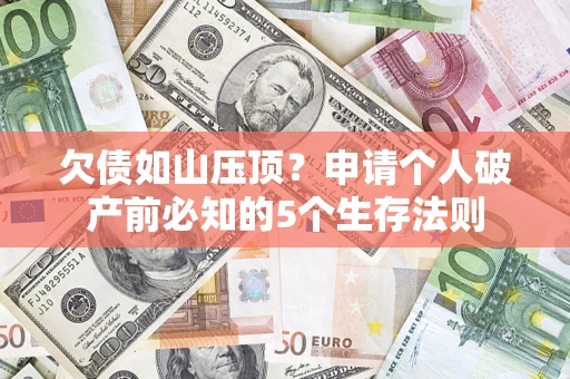 武汉欠债如山压顶？申请个人破产前必知的5个生存法则