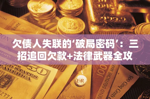 武汉欠债人失联的‘破局密码’:三招追回欠款+法律武器全攻略 武汉欠债人失联的‘破局密码’:三招追回欠款+法律武器全攻略