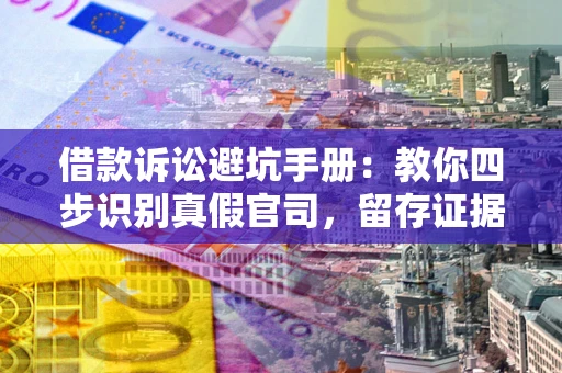 武汉借款诉讼避坑手册：教你四步识别真假官司，留存证据不踩雷