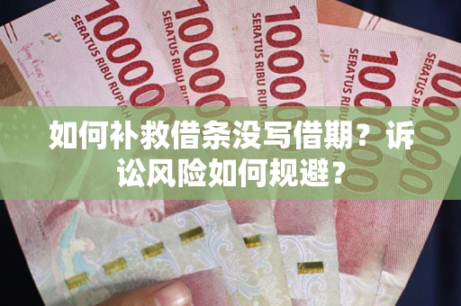 武汉如何补救借条没写借期？诉讼风险如何规避？