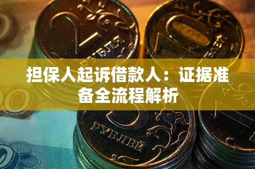 武汉担保人起诉借款人:证据准备全流程解析 武汉担保人起诉借款人:证据准备全流程解析