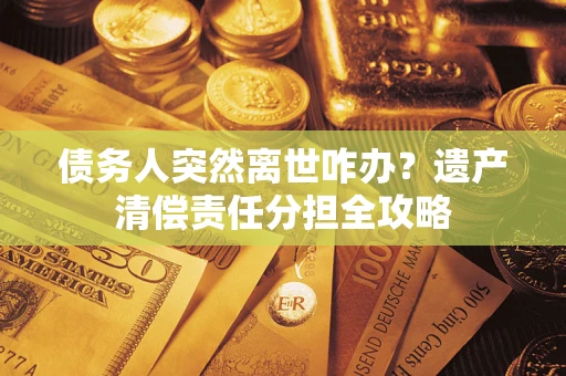 武汉债务人突然离世咋办？遗产清偿责任分担全攻略